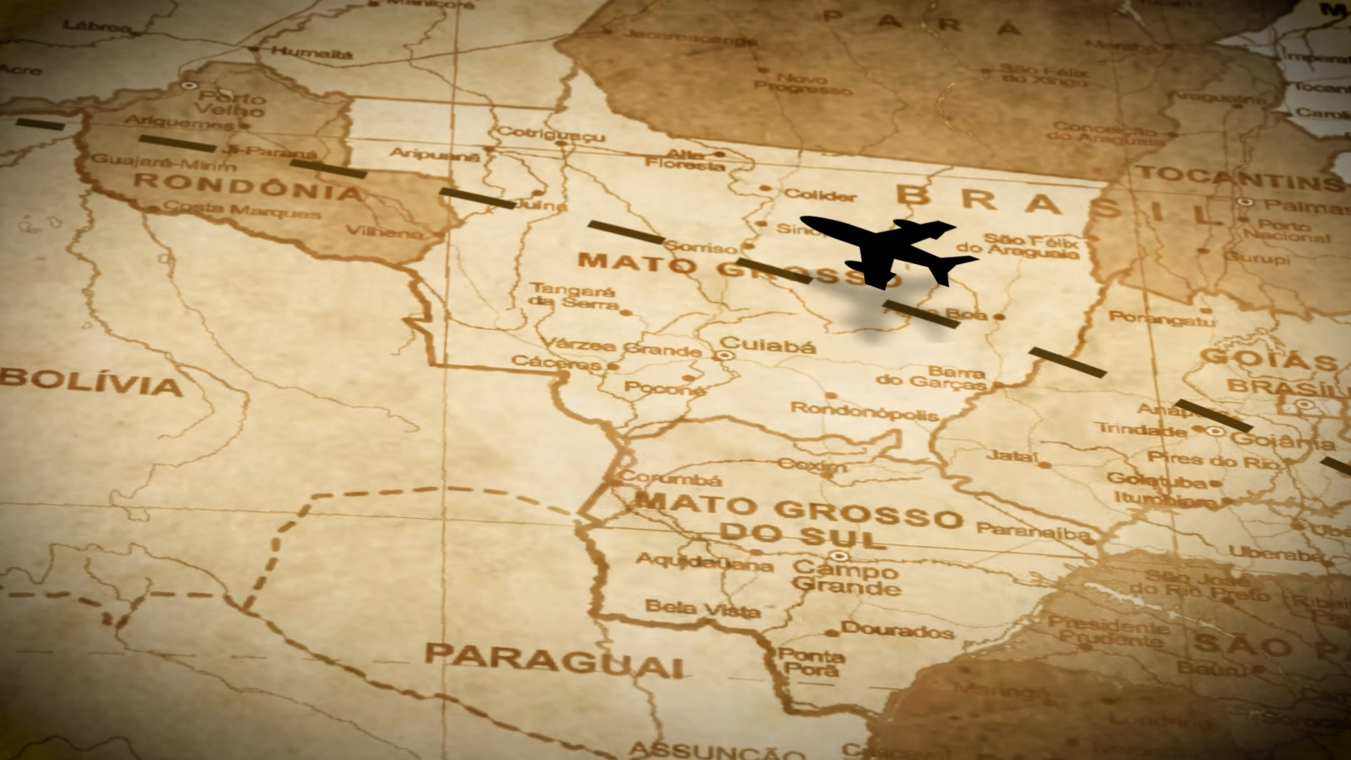 Animação de mapa 3D